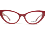 Guess Eyeglasses Frames GU2783 066 Red Gold Cat Eye Full Rim 54-17-140 - £40.47 GBP