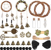 Stylish Style, 28 Pcs. Witch Bells Diy Kit For Door Knob For Protection Witch - £35.34 GBP