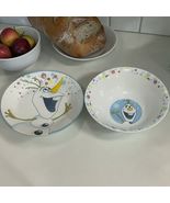 Disney Frozen Olaf Porcelain Cereal Bowl And Plate Set  - $24.87