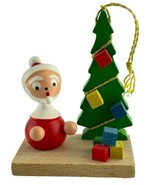 Goula Ornament Santa Christmas Tree Gifts Handmade Hand Painted Spain - £19.06 GBP