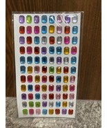 Vintage Stick On Earring Stickers For Unpierced Ears Or Young Girls Jewels - $74.43 MXN