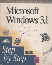 Microsoft Windows 3.1 Step by Step by Inc. Staff Catapult (1992, Paperback) - $1.75