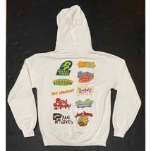 Nickelodeon Hoodie Sweater Pullover Sweatshirt Viacom Adult Small 946A - £15.18 GBP
