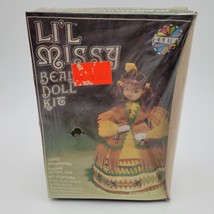 NOS New Vintage Walco Li’l Missy Beaded Doll Kit Pocahontas 13343 Sealed - $29.69