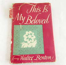 Walter Benton This Is My Beloved 1951 [Hardcover]  - $14.90