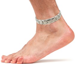 Titanium Magnetic Therapy Anklet For Men and Women Arthritis Pain Relief... - £100.89 GBP