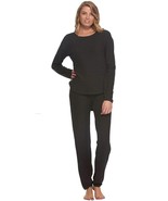 Felina Women&#39;s Brushed Jersey Long Sleeve Lounge Top, Dark Heather Charc... - $14.11 CAD