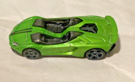 Hot Wheels 2013 Lamborghini Aventador J Exotics Series Green Loose Dieca... - £3.13 GBP