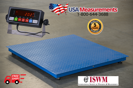 5 Year Warranty 10000lb/1lb  40&quot; x 40&quot; Floor Scale /Pallet Scale with Indicator - £543.67 GBP