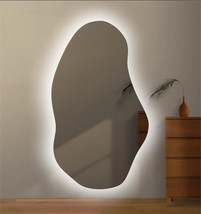 Asymmetrical,Bathroom, Washbasin Mirror, Led, Decorative Mirror, Led Mir... - $231.28+