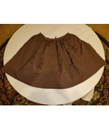 RED VALENTINO SKIRT CHOCOLATE COLOR SIZE 10 $550 - $395.24 CAD
