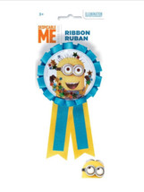 Despicable Me Award Ribbon Badge Birthday 1 Ct - £3.71 GBP