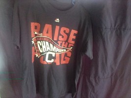 Majestic Cleveland Indians 2016 American League Champions T-Shirt Sz M - £8.28 GBP