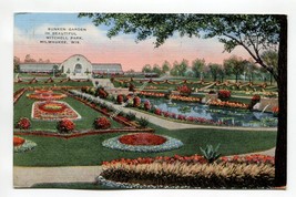 Sunken Garden in Beautiful Mitchell Park Milwaukee Wisconsin - £0.77 GBP