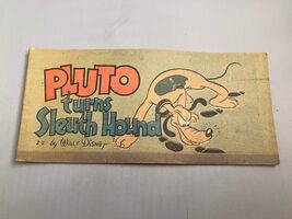 Pluto Turns Sleuth Hound Mini Comic Z2 Walt Disney Mickey 1947 Cheerios ... - $23.45