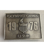 1976 Olympic Games Belt Buckle Bergamot Brass Works - £8.43 GBP