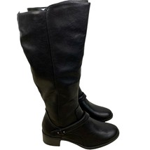 New Easy Street Jewel Riding Boots Womens 9 M Black Tall Studded Dressy Casual - £31.74 GBP