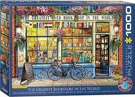 EuroGraphics The Greatest Bookstore in The World 1000 Piece Jigsaw Puzzle - $25.00