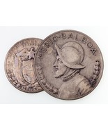 1932 Panama 1/4 Balboa &amp; 1/2 Balboa Lot of 2 Silver Coins  KM# 11.1, 12.1 - $1,223.09 MXN