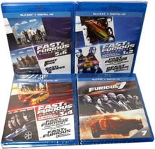 Fast &amp; Furious 1-6 Blu Ray Collection Set +  Furious 7 Blu Ray Digital HD SEALED - £15.00 GBP