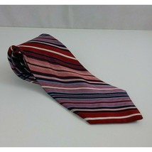 Stafford Executive Tie With Red &amp; Blue Diagonal Stripes - £11.62 GBP