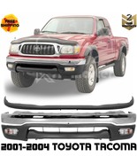 Front Bumper Chrome &amp; Lower Valance Kit For 2001-2004 Toyota Tacoma - £222.57 GBP