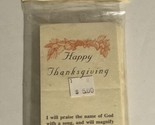 Thanksgiving Blessing Cards Happy Thanksgiving Pack Of 24 ODS1 - $4.94