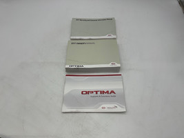 2017 Kia Optima Sedan Owners Manual Handbook Set With Case OEM M02B54006 - £17.82 GBP