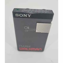 Sony Walkman SRF-19W FM/AM Radio Receiver with Belt Clip Vintage Grey - £18.62 GBP