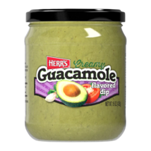 Herr&#39;s Creamy Guacamole Flavored Dip, 2-Pack 15 oz. Jars - £21.87 GBP