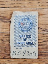 US Stamp Office of Price Adm. WWII Used - $4.74