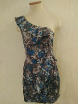 New KENSIE One Shoulder Washable Cocktail DRESS Ms Size 6  NWT  - $14.84