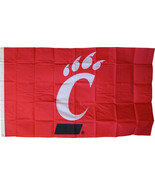  University of Cincinnati - 3&#39; x 5&#39; NCAA Polyester Flag - $417.09 MXN