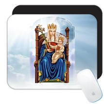 Our Lady Of Walsingham : Gift Mousepad Catholic Baby Jesus Madonna Christian Hol - £10.41 GBP
