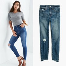 MADEWELL Curvy High-Rise Skinny Jeans Drop Step-Hem Edition Size 23 NEW ... - £22.61 GBP