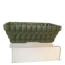 VTG MCM Ungemach Pottery Co UPCO USA Green Ceramic Dish Planter Roseville, OH - £11.96 GBP