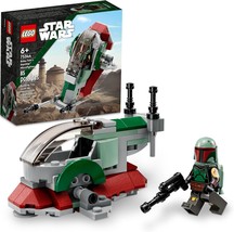 LEGO Star Wars Boba Fett&#39;s Starship Microfighter 75344, Building Toy Vehicle wit - £9.93 GBP