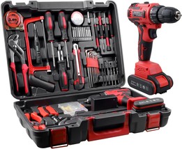 Jar-Owl Cordless Drill Set, 21V Brushless Drill Driver Kit, 1X 1.5Ah Li-Ion - £77.63 GBP