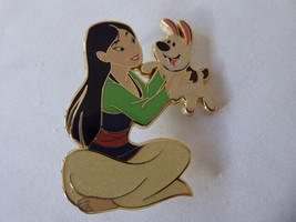Disney Trading Broches 165046 Paume - Mulan Et Little Brother - Assis Avec P - £54.64 GBP