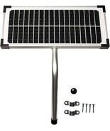 GENUINE Mighty Mule FM123 10-Watt Solar Panel Kit Charger Automatic Gate... - £88.54 GBP