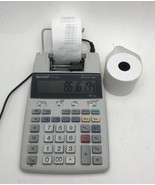 Sharp EL-1750V Printing Calculator Works Great - $21.15