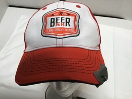 Beer 5K Red Trucker Hat Ball Cap with Bottle Opener on Brim  by Headsweats - £9.43 GBP