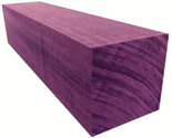 ONE EXOTIC PURPLEHEART TURNING BLANK S4S KILN DRIED WOOD LUMBER 3&quot; X 3&quot; ... - £54.45 GBP
