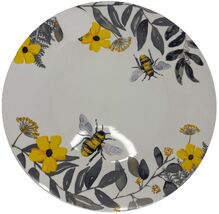 Royal Norfolk Spring Bee &amp; Yellow Flower Dinner Plates 10.5”—Chipped—SHP... - $16.71
