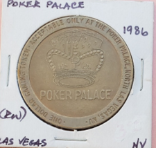 Poker Palace North las Vegas, Nevada $1 Metal Gaming Token - £8.72 GBP