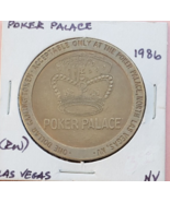 Poker Palace North las Vegas, Nevada $1 Metal Gaming Token - $15.01 CAD