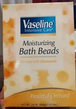 Vaseline Intensive Care Moisturizing Bath Beads - Chamomile - Peaceful Orchard - £22.99 GBP