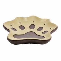 Natures Trail Bathroom Soap Dish Rustic Bear&#39;s Paw design Saturday Knight - £6.33 GBP