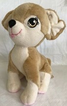 2014 Mattel Barbie Tan Cream Puppy Dog Chihuahua &amp; Talking Barbie Brown Dog - £15.65 GBP