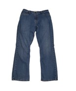 Levi Strauss Signature Women's Jeans 14 Med Blue Stretch Mid Rise Bootcut - $14.87